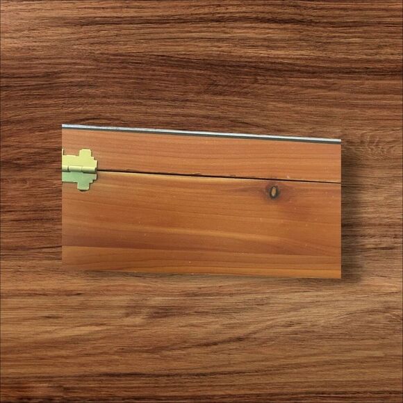 Beautiful Brown Wolves In The Moonlight Wooden Cedar Box - Picture 12 of 14